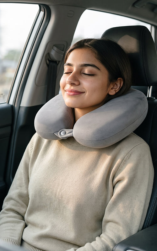 Dura Memory Foam Travel Pillow